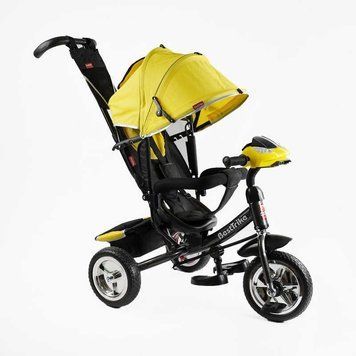 Велосипед з батьківською ручкою (6588 / 62-119) Best Trike фара музична, USB, Bluetooth 165991 фото