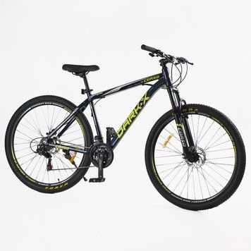 Велосипед Спортивный Corso &laquo;Dark-X&raquo; 29" дюймов (DX-29306) рама алюминиевая 19" оборудование Shimano 21 скорость, собранный на 75% 168586 фото
