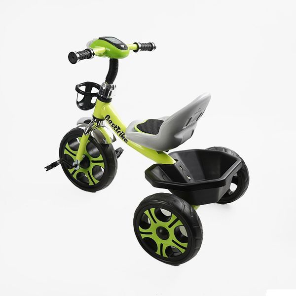 Детский 3-х колесный велосипед (BS-25084) Best Trike колеса EVA переднее 12&rdquo;, заднее 10&rdquo;, стальная рама, фара с музыкой и светом 168726 фото