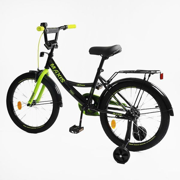 Велосипед дитячий з колесами 20" дюймів "CORSO" MAXIS (CL-20267) ручне гальмо, дзвіночок, додаткові колеса 163800 фото