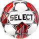 М'яч футбольний SELECT Diamond v23 (134) біл/червон, 5 085436 фото