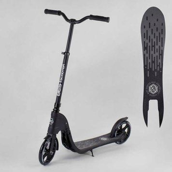Самокат двоколісний з широким велосипедним кермом (72378) "Best Scooter" колеса PU - 20 см 98440 фото