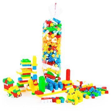 Конструктор з великими деталями "Bamsic" "Mini Blocks №6" (440 деталей) 141490 фото