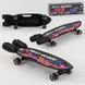 Скейтборд з димом та музикою Best Board (S-00501) USB зарядка, колеса PU зі світлом 60х45мм 102872 фото