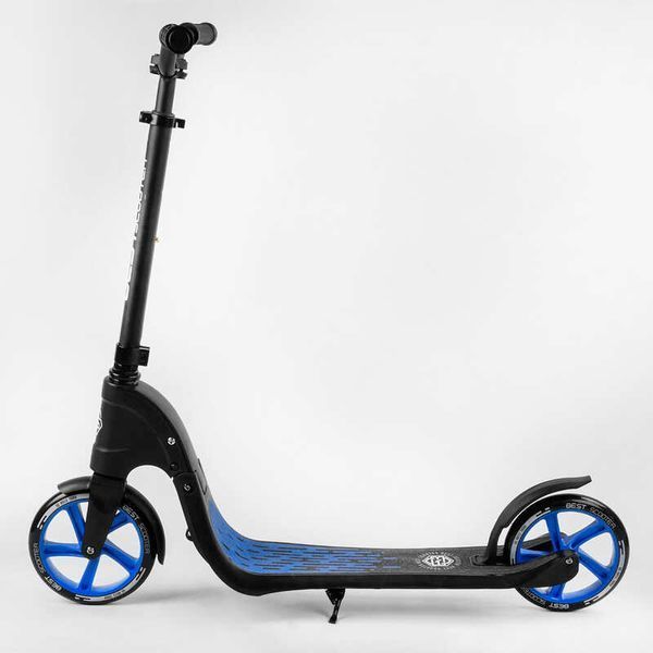 Самокат двоколісний з широким велосипедним кермом (79855) "Best Scooter" колеса PU - 20 см 105382 фото