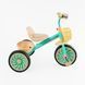 Велосипед трехколесный с фонариком и украинским озвучкой BS-33461 "Best Trike" 2 корзины, колеса EVA 168736 фото 2