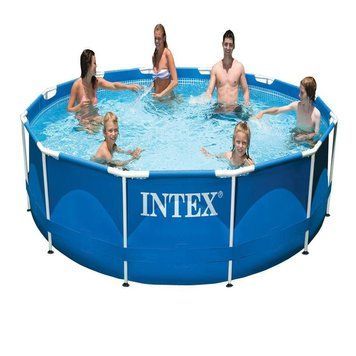 Басейн каркасний Intex круглий (28210) /6+лет/, 366*76см 42518 фото