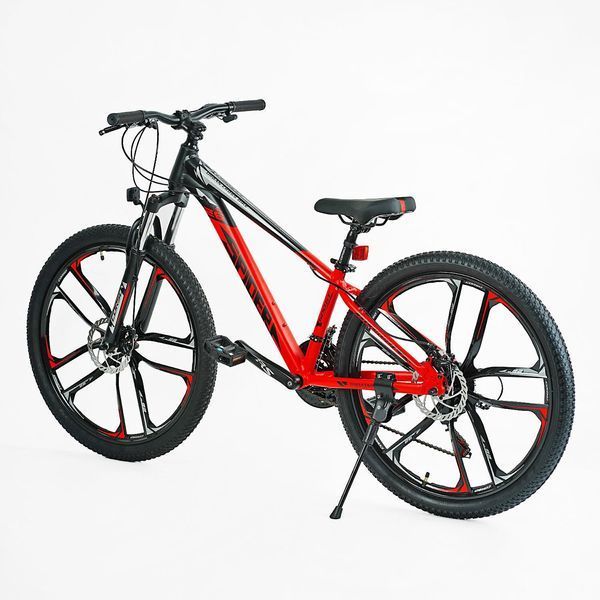 Велоcипед Спортивний Corso &laquo;SPIDER&raquo; 26" дюймів (SP- 26800) рама алюмінієва 13" обладнання Shimano 21 швидкість 137796 фото