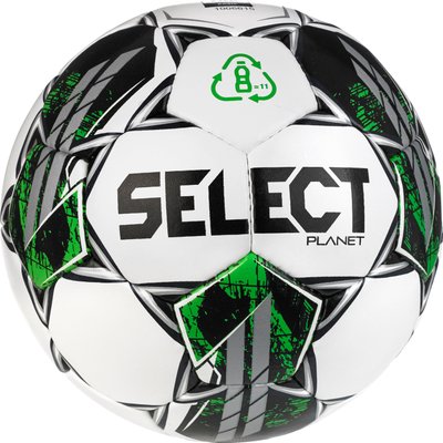 Мяч футбольный SELECT Planet FIFA Basic v23 (963) бело/зеленый, 5 038556 фото