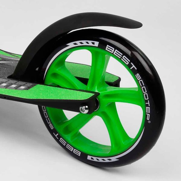 Самокат двоколісний з амортизатором Best Scooter (52266) колеса PU - 23 см, - 20 см 94767 фото