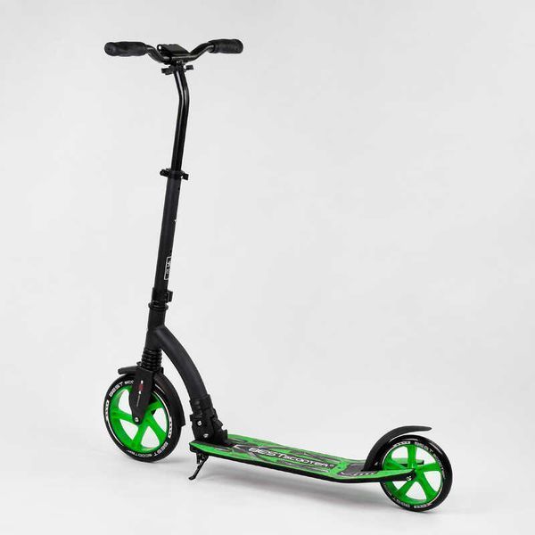 Самокат двоколісний з амортизатором Best Scooter (52266) колеса PU - 23 см, - 20 см 94767 фото