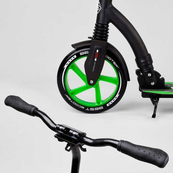 Самокат двоколісний з амортизатором Best Scooter (52266) колеса PU - 23 см, - 20 см 94767 фото