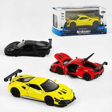 Машинка 36003 (48) "Авто Експерт", 3 кольори, металопластик, 1:32, звук, світло, інерція, рухомі елементи, в коробці, МІКС ВИДІВ 156171 фото