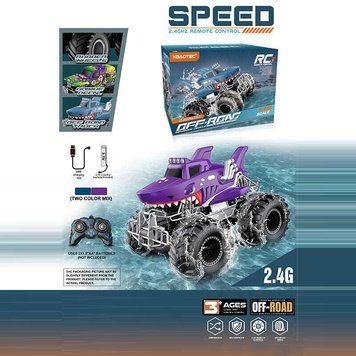 Машина на радіокеруванні XB 1251 (36) 2 кольори, акумулятор 3.7 V, USB кабель, пульт 2.4G, маштаб 1:16, гумові колеса, водонепроникна, в коробці 171237 фото
