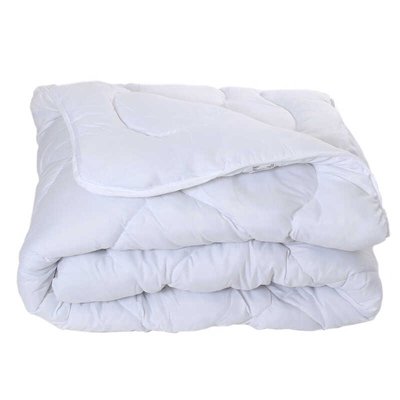 Одеяло "Polaris" 2020012 1,5 зимнее, микрофибра, силиконизированное волокно 145х210 см. - цвет белый (1) "Homefort" 123611 фото