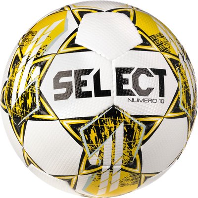 М’яч футбольний SELECT Numero 10 FIFA Basic v23 (345) біл/жовтий, 4 057405 фото