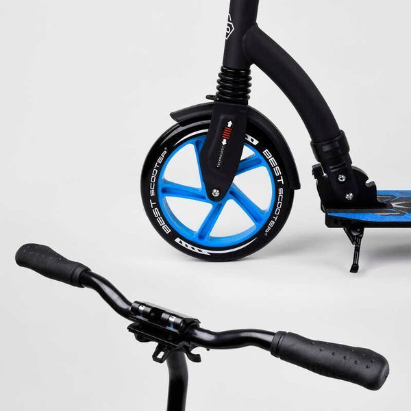 Самокат двоколісний з амортизатором Best Scooter (54664) колеса PU - 23 см, - 20 см 74314 фото