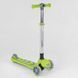 Самокат трехколесный 46987 Best Scooter складной алюминиевый руль, 4 колеса PU со светом, d=12 см 89684 фото