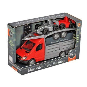 Машина "Mercedes-Benz Sprinter" бортовой с лафетом 39669 (красный) (6) "Тигрес" 105850 фото