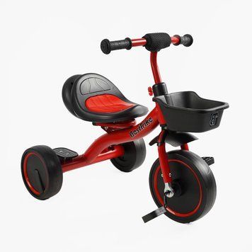 Велосипед триколісний з музичною колонкою (BS-44105) "Best Trike" колеса EVA переднє 10", заднє 8", укр. озвучка, світло 168746 фото