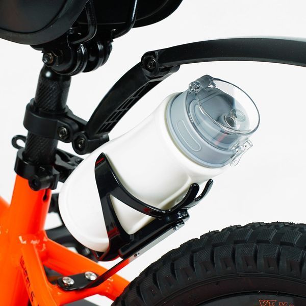 Детский двухколёсный велосипед Corso Tayger 18&Prime; с алюминиевой рамой, ручным тормозом, боковыми колесами и звонком (TG-11360) 153900 фото