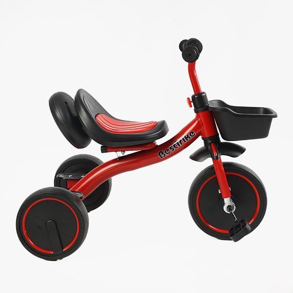 Велосипед трёхколёсный с музыкальной колонкой (BS-44105) "Best Trike" колёса EVA переднее 10", заднее 8", укр. озвучка, свет. 168746 фото