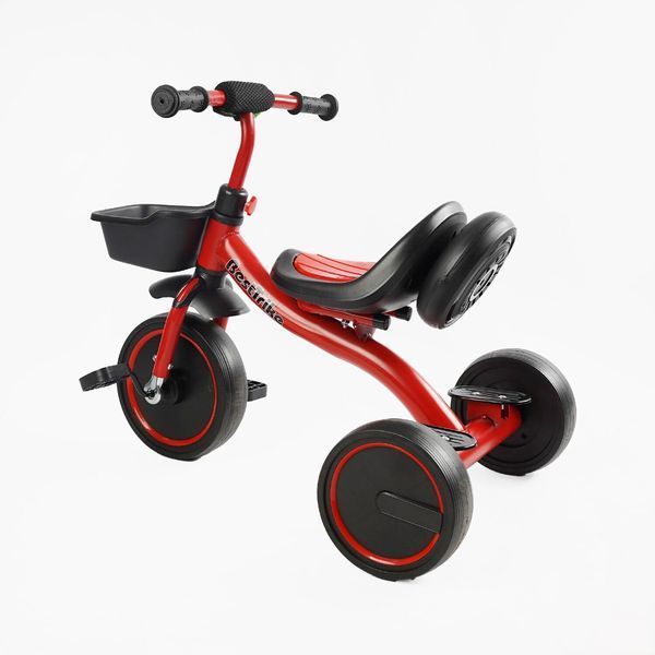 Велосипед трёхколёсный с музыкальной колонкой (BS-44105) "Best Trike" колёса EVA переднее 10", заднее 8", укр. озвучка, свет. 168746 фото