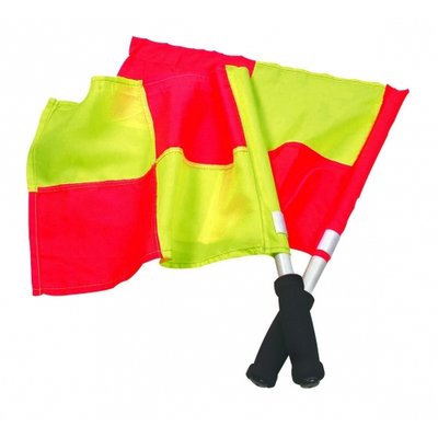 Прапорці арбітра SELECT Lineman's flag amateur (213) червон/жовтий 749060 фото