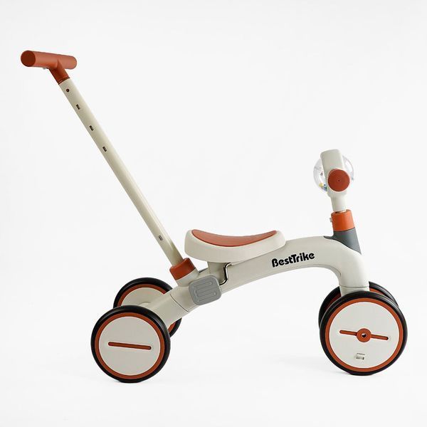 Велосипед триколісний з батьківською ручкою Best Trike (BST-307) матеріал рами нейлон 163779 фото