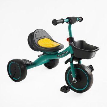 Велосипед триколісний з музичною колонкою (BS-47603) "Best Trike" колеса EVA переднє 10", заднє 8", укр. озвучка, світло 168745 фото
