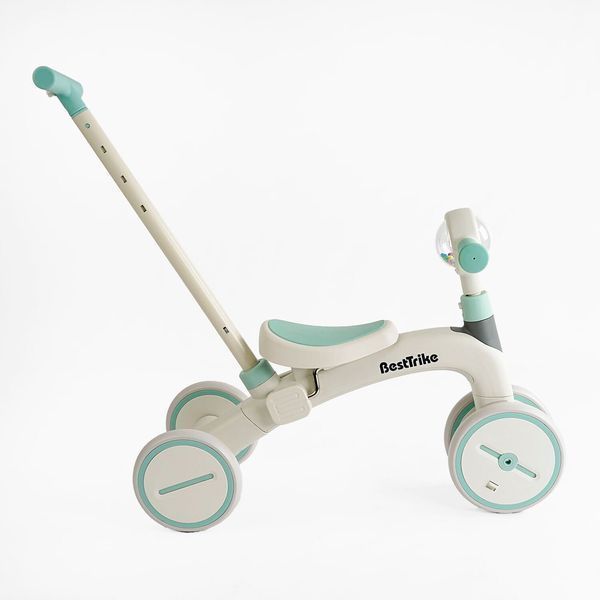 Велосипед трехколесный с родительской ручкой Best Trike (BST-410) материал рамы нейлон 163780 фото