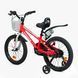Дитячий двоколісний велосипед Corso Tayger 18&Prime; з алюмінієвою рамою, ручним гальмом, боковими колесами та дзвоником (TG-36098) 154133 фото 2