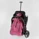 Коляска прогулянкова дитяча "JOY" Comfort L-30201 колір ФІОЛЕТОВИЙ, рама сталь з алюмінієм, футкавер, підсклянник, телескопічна ручка 118433 фото 6