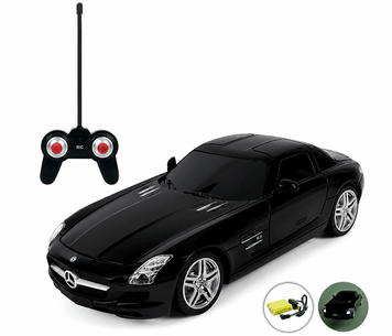 Машинка на радіоуправлінні Mercedes-Benz SLS з підсвіткою фар (AR-2324) маштаб 1:24 D 98 фото