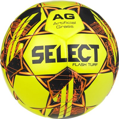 М’яч футбольний SELECT Flash Turf FIFA Basic v23 (383) жовт/помаранч, 4 057407 фото