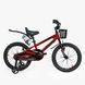 Дитячий двоколісний велосипед Corso Tayger 18&Prime; з алюмінієвою рамою, ручним гальмом, боковими колесами та дзвоником (TG-43922) 154128 фото 3