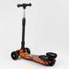 Триколісний самокат з турбіною та музикою "Best Scooter" MAXI" (89341) складне алюмінієве кермо 100061 фото 3