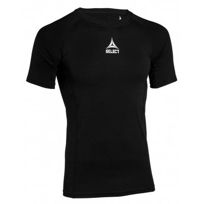 Термофутболка SELECT Baselayer t-shirt with short sleeves (S/S) (010) чорний, M 623530 фото