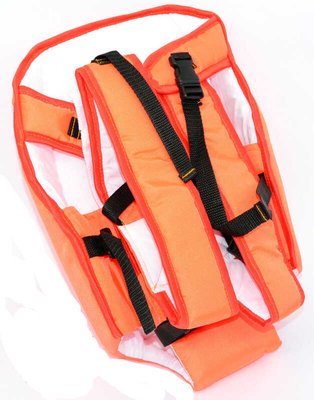 Рюкзак-кенгуру №6 - 2200(1) сидя, цвет оранжевый. Предназначен для детей с трехмесячного возраста 7169 фото