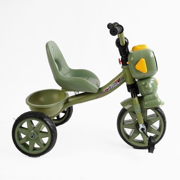 Триколісний велосипед з кошиком та українським озвученням BS-50570 "Best Trike" колеса EVA, сталева рама 169763 фото
