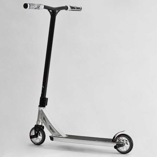 Самокат трюковый N- 31020 "Best Scooter" "Freestyle", HIC-система, ПЕГИ, алюминиевый диск и дека, колёса PU, d=120мм, ширина руля 58 см 115639 фото