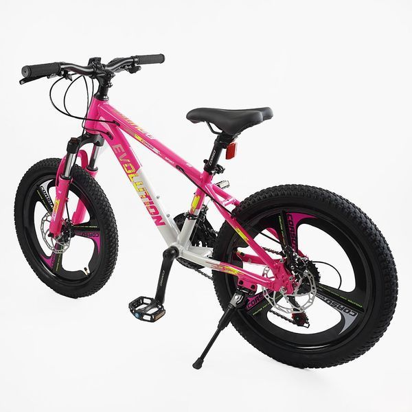 Спортивный велосипед Corso Evolution 20" EV-20103 - алюминиевая рама, 21 скорость, дисковый тормоз Shimano 171456 фото