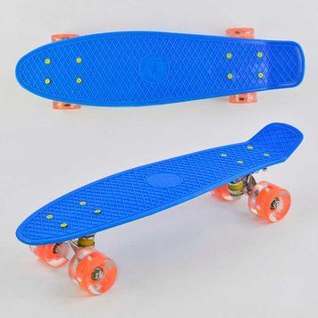 Пенні борд з колесами що світяться 0880 Best Board, дошка 55 см, колеса PU, діаметр 6 см 74186 фото
