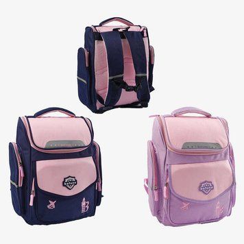 Рюкзак C 72816 (50) 2 кольори, розміри: 30х15х43 см, 1 відділення, 3 кишені, на блискавці, в пакеті 176673 фото
