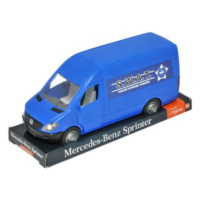 Автомобіль "Mercedes-Benz Sprinter" вантажний 39702 (синій) на планшетці (6) "Tigres" 120319 фото
