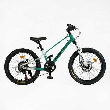 Детский спортивный велосипед 20" дюймов Corso &laquo;Next&raquo; NX-20426 (1) магниевая рама, Shimano Revoshift 7 скоростей, собранный на 75 150662 фото