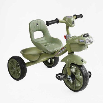 Дитячий 3-х колісний велосипед (BS-60417) Best Trike колеса EVA переднє 10&rsquo;&rsquo;, заднє 8&rsquo;&rsquo;, сталева рама, українське озвучування 169769 фото