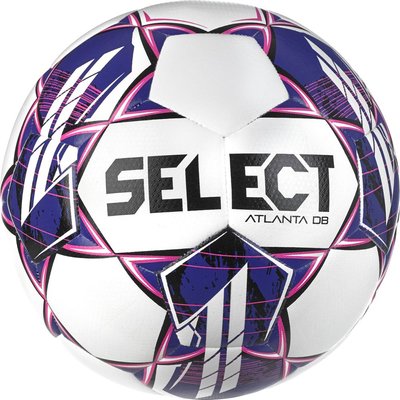 М'яч футбольний SELECT Atlanta DB FIFA Basic v23 (073) біл/фіолет, 4 057496 фото
