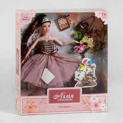 Кукла Лилия ТК - 13325 (48/2) "TK Group", "Лесная принцесса", аксессуары, в коробке 109629 фото