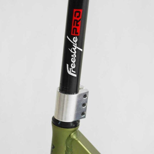 Самокат трюковый N- 56307 "Best Scooter" "Freestyle", HIC-система, ПЕГИ, алюминиевый диск и дека, колёса PU, d=120мм, ширина руля 58 см 115642 фото